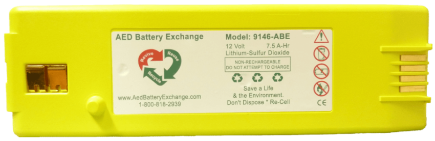 Powerheart AED G3 Battery Replacement – 9146-ABE Compatible with 9146-302