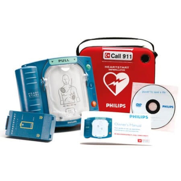 Philips Heartstart HS1 AED defibrillator for home, business,