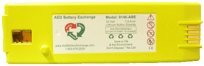 Powerheart G3 AED battery 9146 - 302