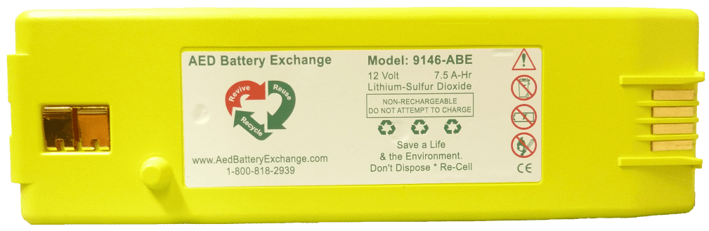 Powerheart aed G3 battery 9146-302 Replacement Re-celled