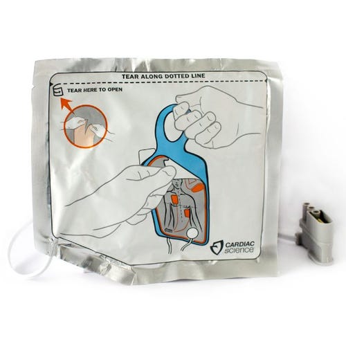 Powerheart G5 adult defibrillation pads